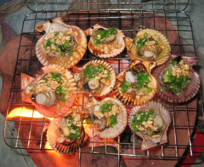 Các món hải sản ngon ở Nam Du - sò quạt
