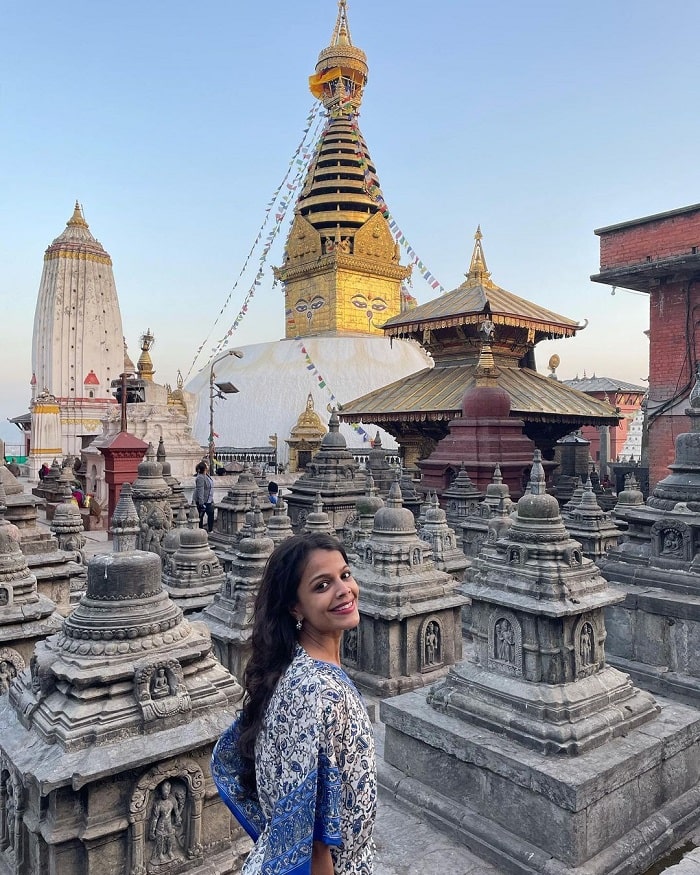Lịch sử về bảo tháp Swayambhunath Nepal 