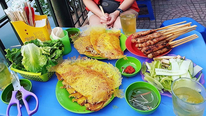 bánh xèo miền Bắc là một trong những món bánh xèo ngon của Việt Nam 