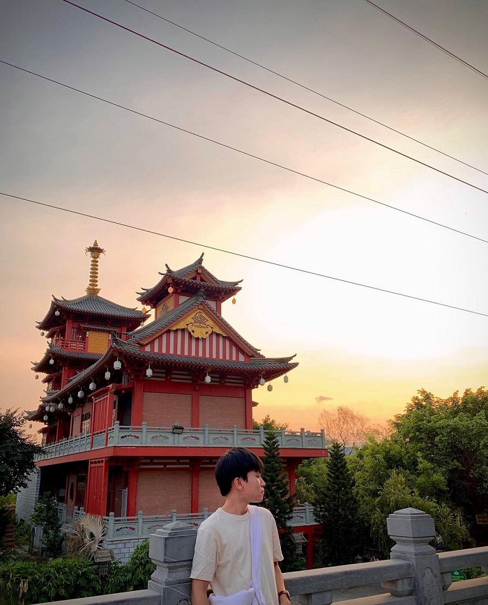 Tu Viện Khánh An là một trong những ngôi chùa kiến trúc Nhật Bản ở Việt Nam