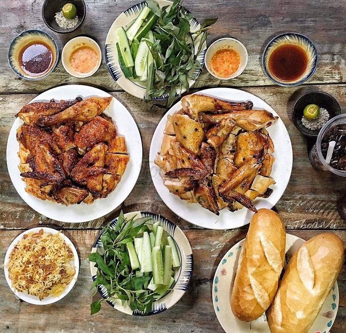 Các quán ăn đêm ngon ở Tây Ninh - Gà nướng Ò ó O