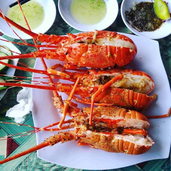 quán hải sản giao tận nơi ở Sài Gòn - Lobster Bay