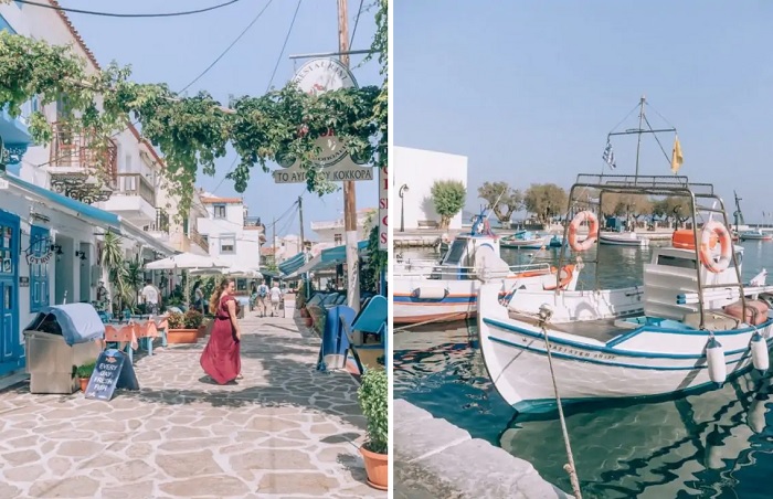 Du khách đến Samos - du lịch đảo Samos Hy Lạp