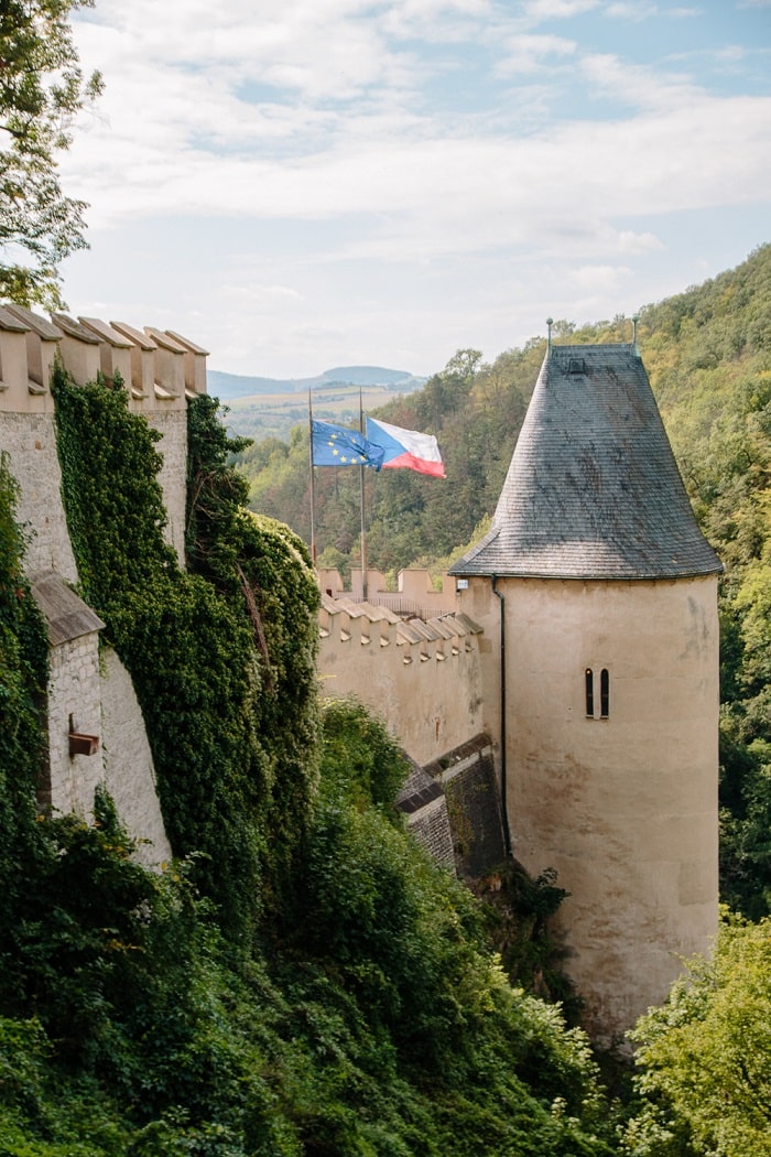 Tháp Giếng ở lâu đài Karlstejn