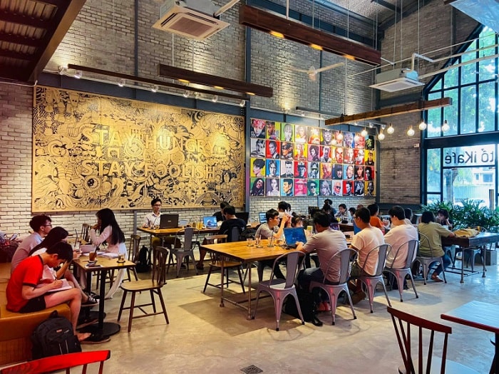 Tổ cafe – Quán cà phê sách ở Đà Nẵng xinh xắn 