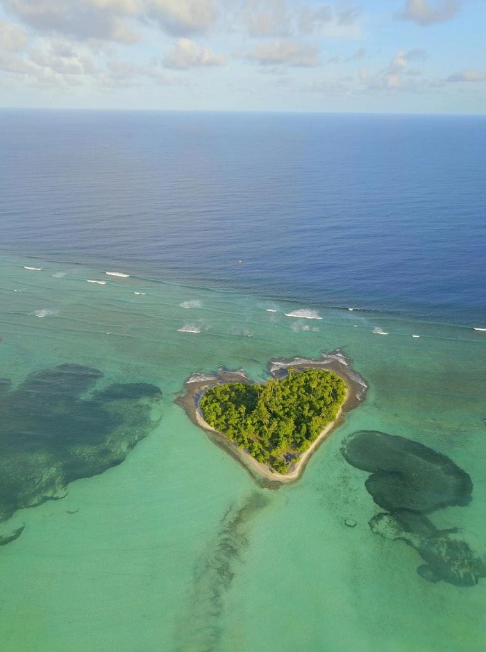 Hòn đảo hình trái tim  - Du lịch Kiribati 