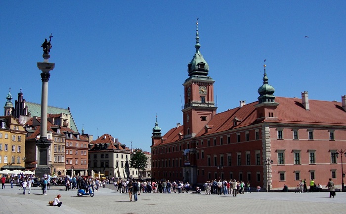 Lâu đài Hoàng gia Warsaw  - Phố cổ Warsaw