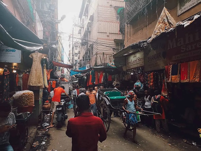 Những chiếc xe kéo tay - du lịch Kolkata