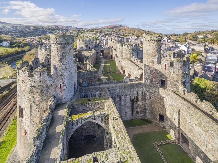 Lâu đài Conwy  lâu đài đẹp ở Anh