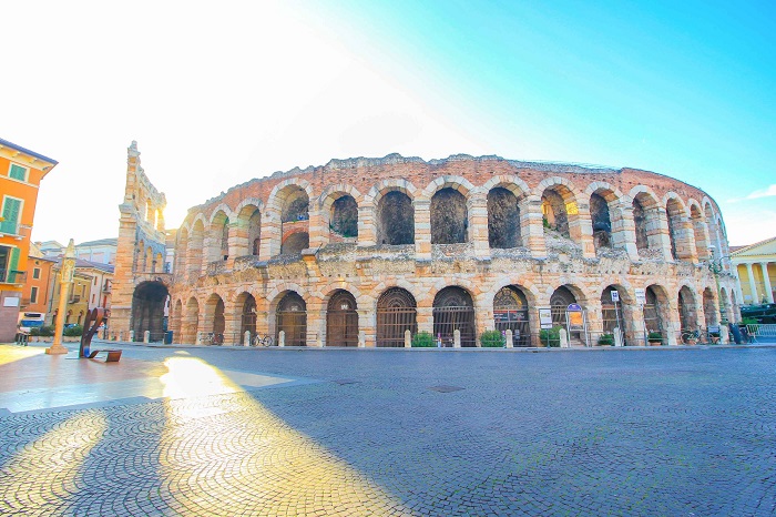Đấu trường Verona, một trong những di tích đẹp nhất của thành phố.