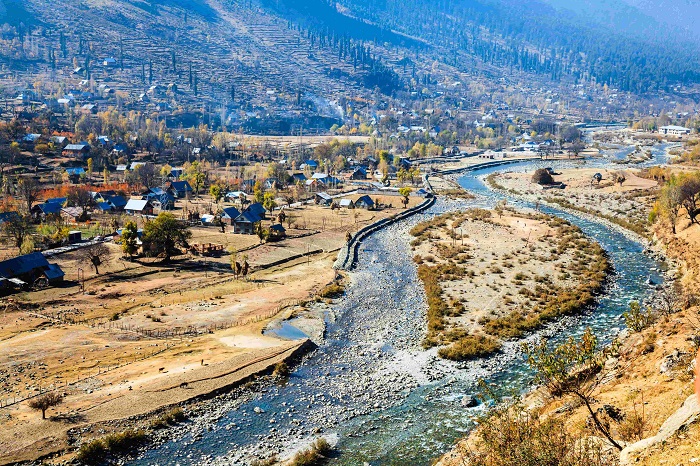 Thị trấn nhỏ ở Sonamarg - địa điểm du lịch Kashmir
