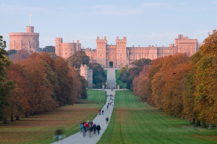 Lâu đài Windsor  lâu đài đẹp ở Anh