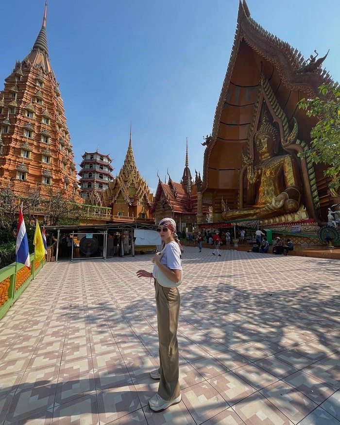 Sống ảo ở chùa Wat Tham Suea Thái Lan