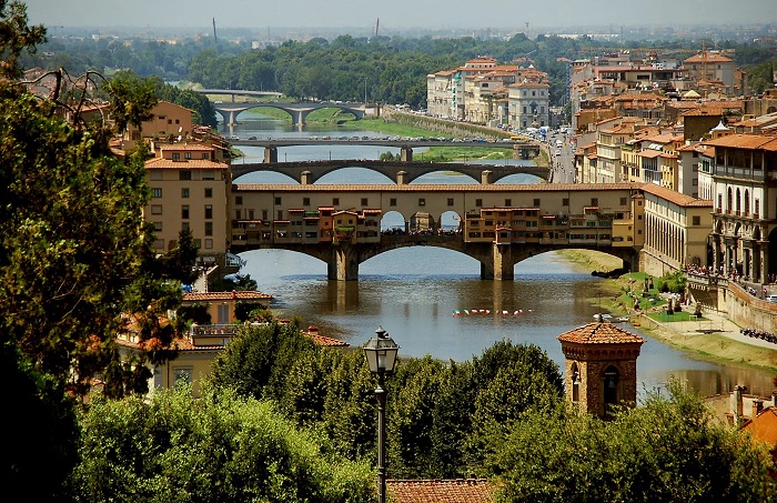 Những cây cầu ở Florence - Cầu Ponte Vecchio