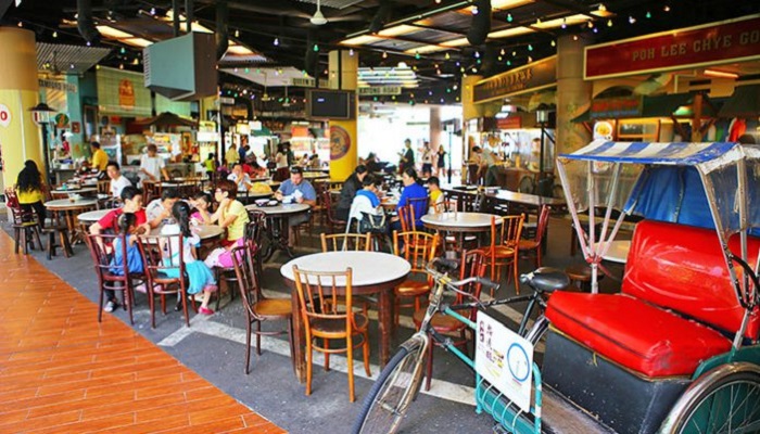 Singapore Food Treats là nhà hàng ở vịnh Marina nổi tiếng