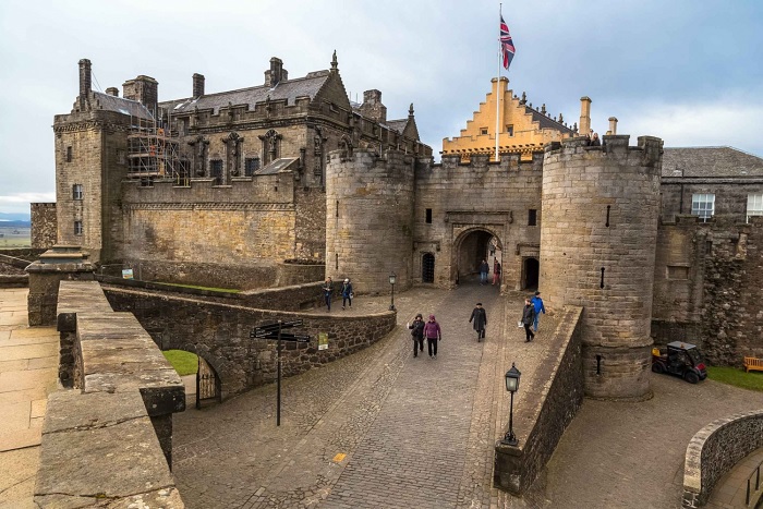 Lâu đài Stirling  lâu đài đẹp ở Anh