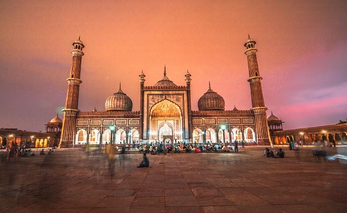 Nhà thờ Hồi giáo Jama Masjid - du lịch Tam giác vàng Ấn Độ