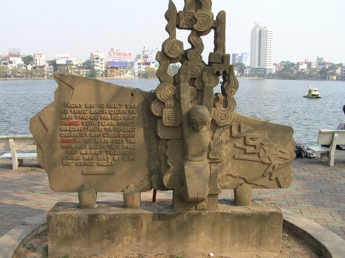 Hanoi's Truc Bach Lake - McCain memorial