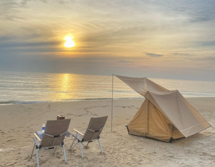 cắm trại ở khu du lịch Gió Biển Vũng Tàu  