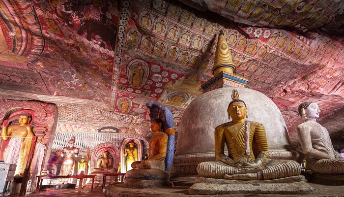 Chùa Hang Rangiri Dambulla - di sản thế giới ở Sri Lanka
