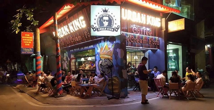 quán cafe ở Nam Định - Urban King Cafe