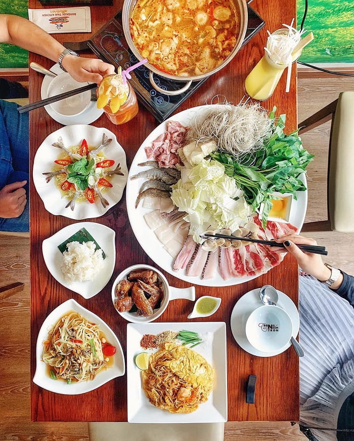 quán lẩu Thái ngon Hà Nội - Bangkok Thai Kitchen
