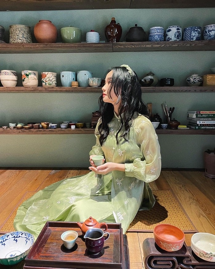 quán trà đạo ở Hà Nội - Thưởng Trà