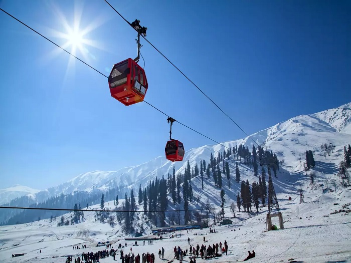 Cáp treo cao nhất thế giới ở Gulmarg - địa điểm du lịch Kashmir