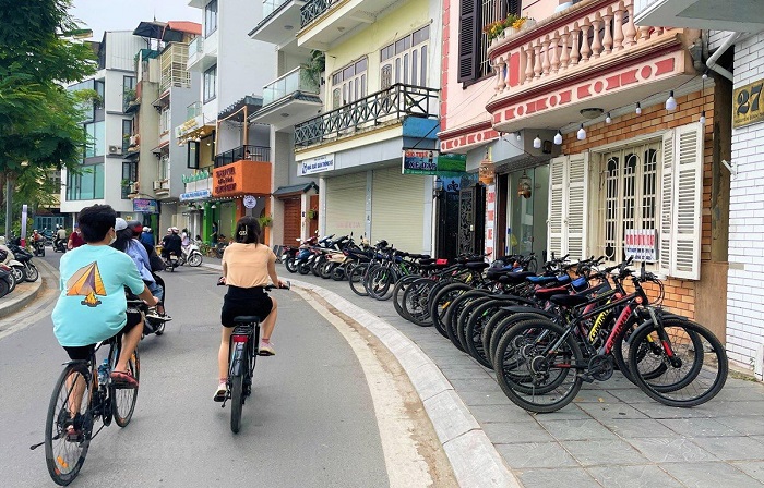 thuê xe đạp Hồ Tây - 25 Nguyễn Đình Thi