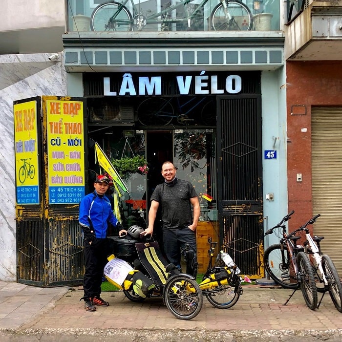 thuê xe đạp Hồ Tây - Lâm Vélo