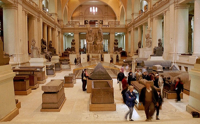 Viện bảo tàng Ai Cập là điểm tham quan gần nhà thờ hồi giáo Al-Azhar Ai Cập