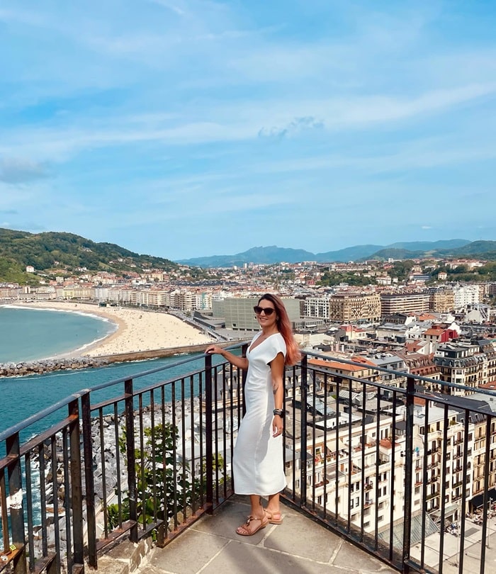 Vẻ đẹp bãi biển La Concha Tây Ban Nha