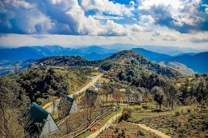 Pha Đin là con đèo đẹp ở miền Bắc nằm ở độ cao 1000 mét