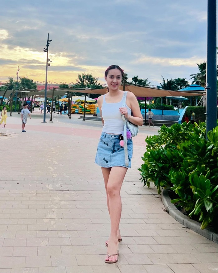 chụp ảnh ở công viên nước Florida Water Park