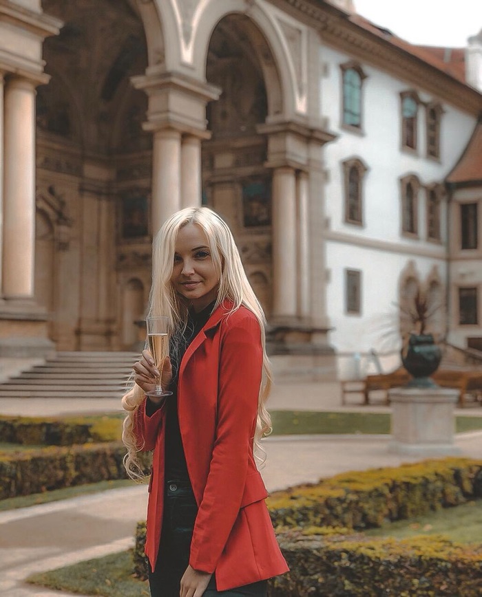 Check in ở cung điện Wallenstein Séc