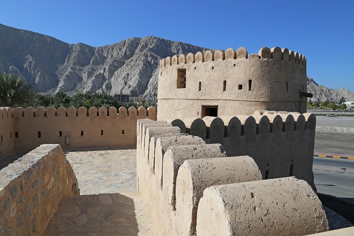 Du lịch Musandam - Pháo đài Khasab