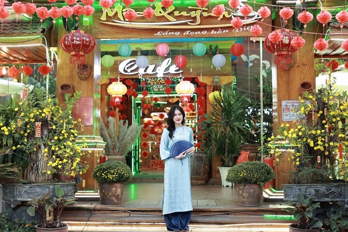 quán cafe đẹp ở Hòa Bình - Mộc Quỳnh Cafe