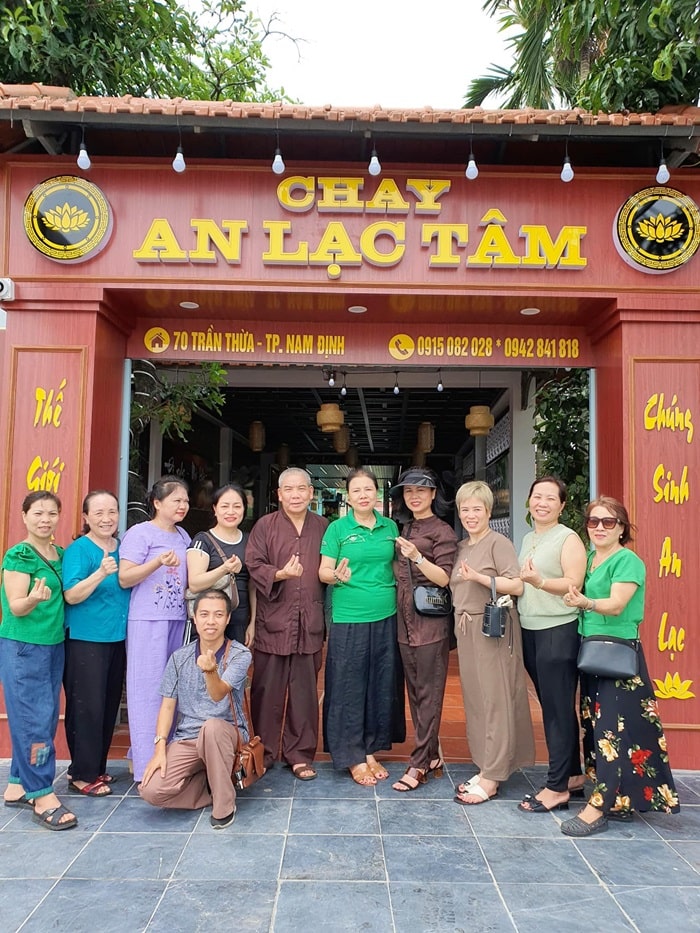 quán chay ở Nam Định - An Lạc Tâm
