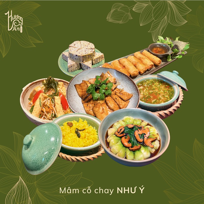 quán chay ở Nam Định - Hương Vân Chay