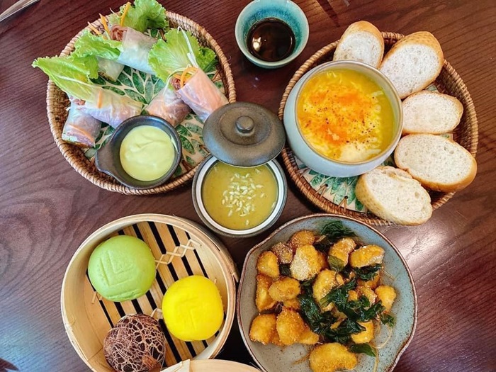 quán chay ở Nam Định - Hương Vân Chay