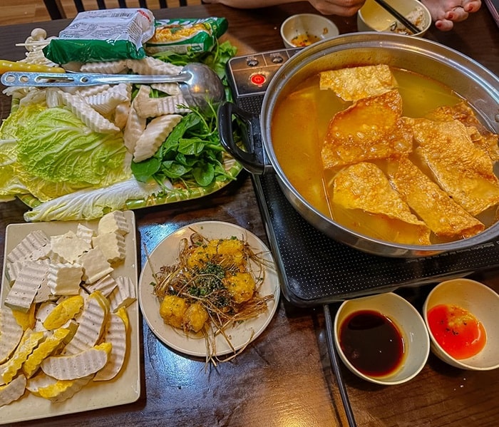quán chay ở Nam Định - Quán chay Liên Hoa