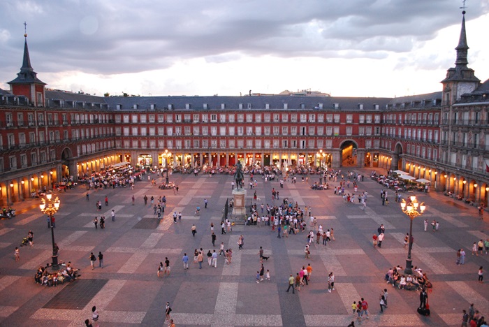 quảng trường Plaza Mayor Tây Ban Nha
