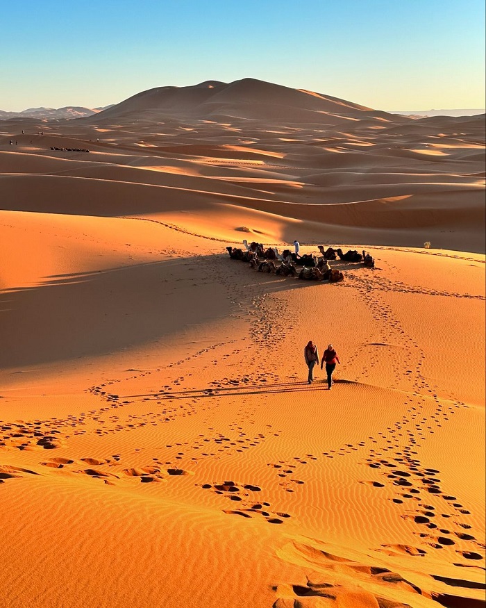 Sahara là sa mạc đẹp ở châu Phi diện tích lớn nhất thế giới