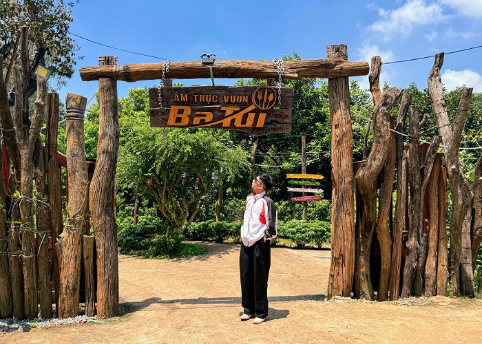 cảnh đẹp ở vườn Ba Tui Châu Đức  