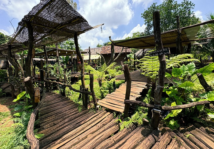 cảnh đẹp ở vườn Ba Tui Châu Đức  