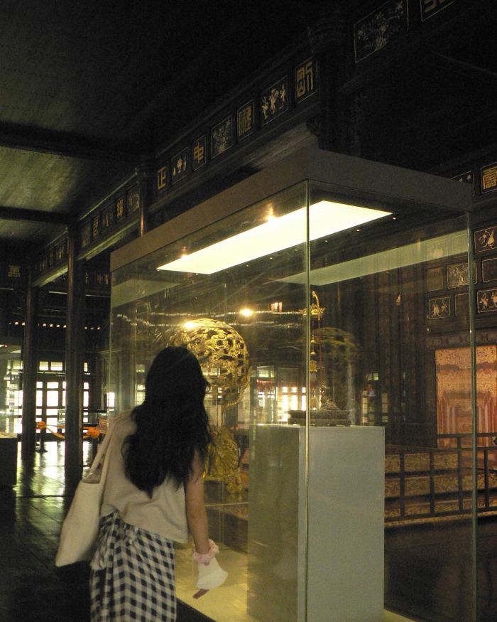 di tích miễn vé thăm quan ở Huế lễ 2-9 Bảo tàng Cổ vật Cung đình Huế