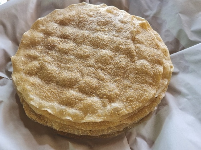 Bánh tráng Túy Loan được gói ghém cẩn thận và bán ra thị trường - Ảnh: Internet