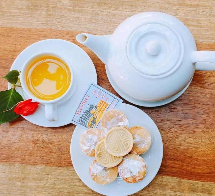 các món bánh đặc sản ở Hội An bánh đậu xanh