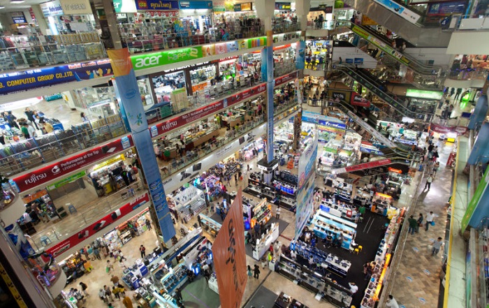 Các trung tâm thương mại ở Bangkok -  Pantip Plaza
