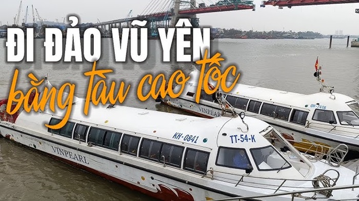 đảo Vũ Yên Hải Phòng - tàu cao tốc